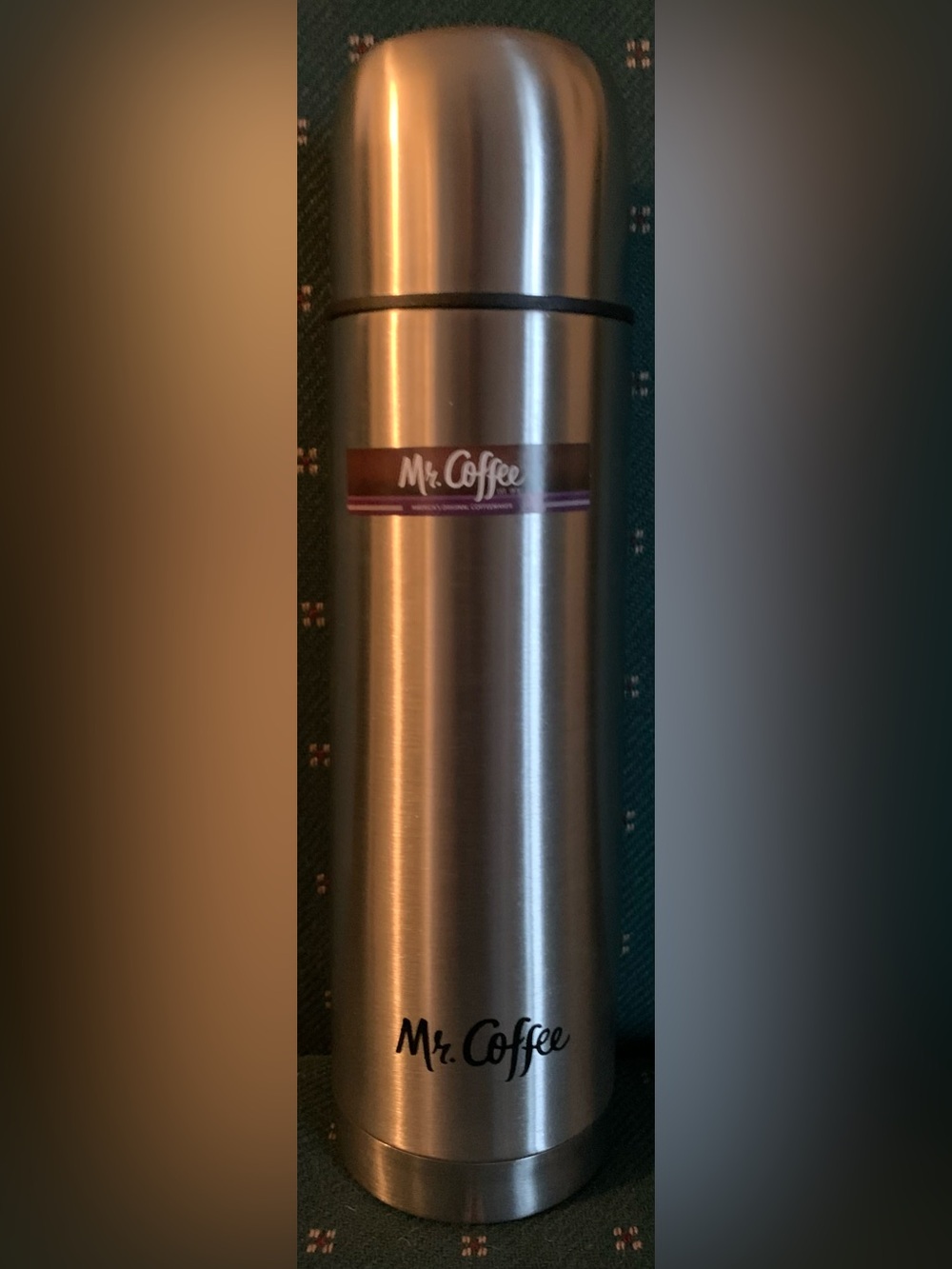 Mr. Coffee Javelin 16oz Stainless Steel Travel Thermal Bottle